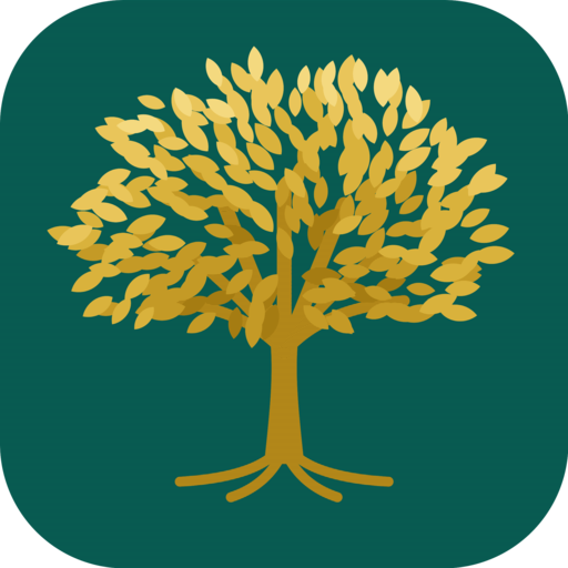 Virasat logo: a family tree